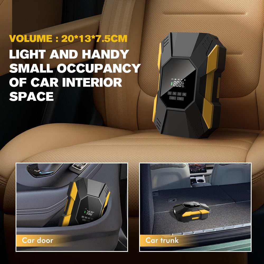 CARSUN T2222 Inflator de neumático sin cuerda