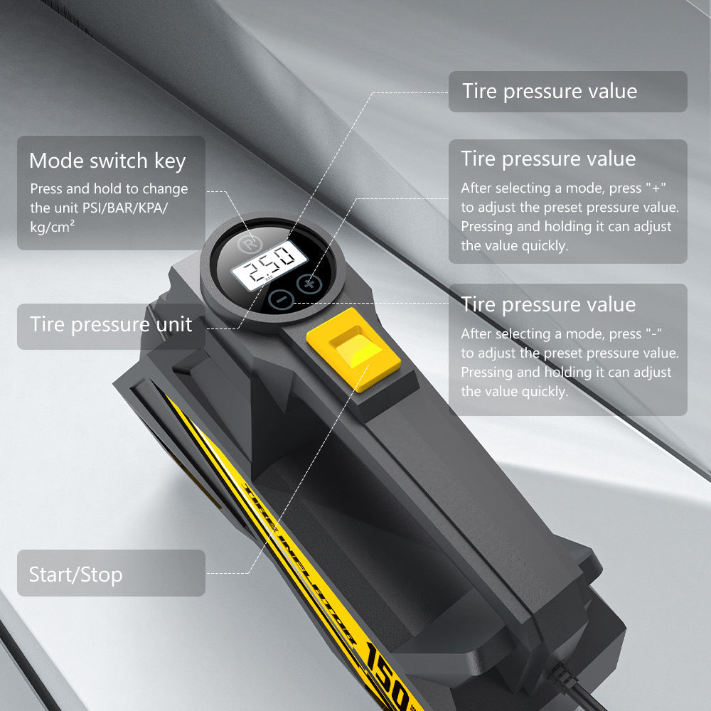 CARSUN C3012 Inflador de neumáticos