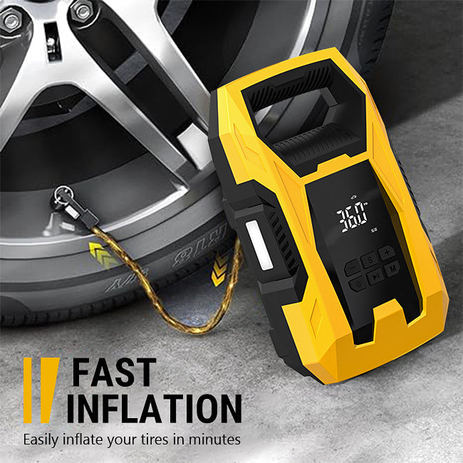 CARSUN T2221 Inflador de neumáticos AC/DC