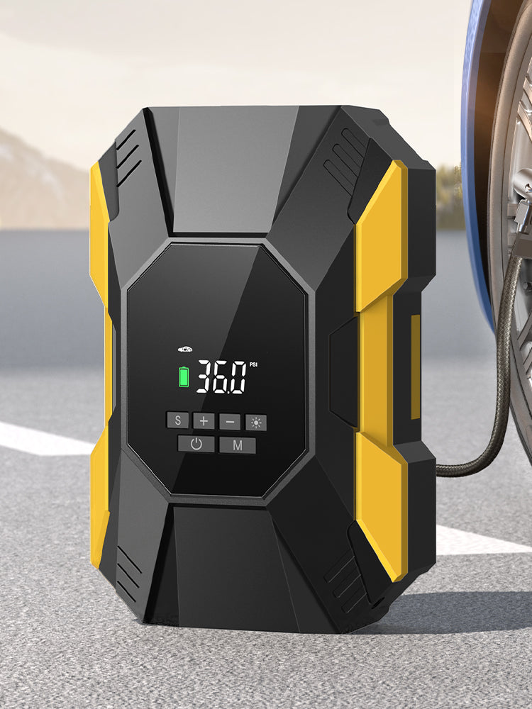 CARSUN T2222 Inflator de neumático sin cuerda